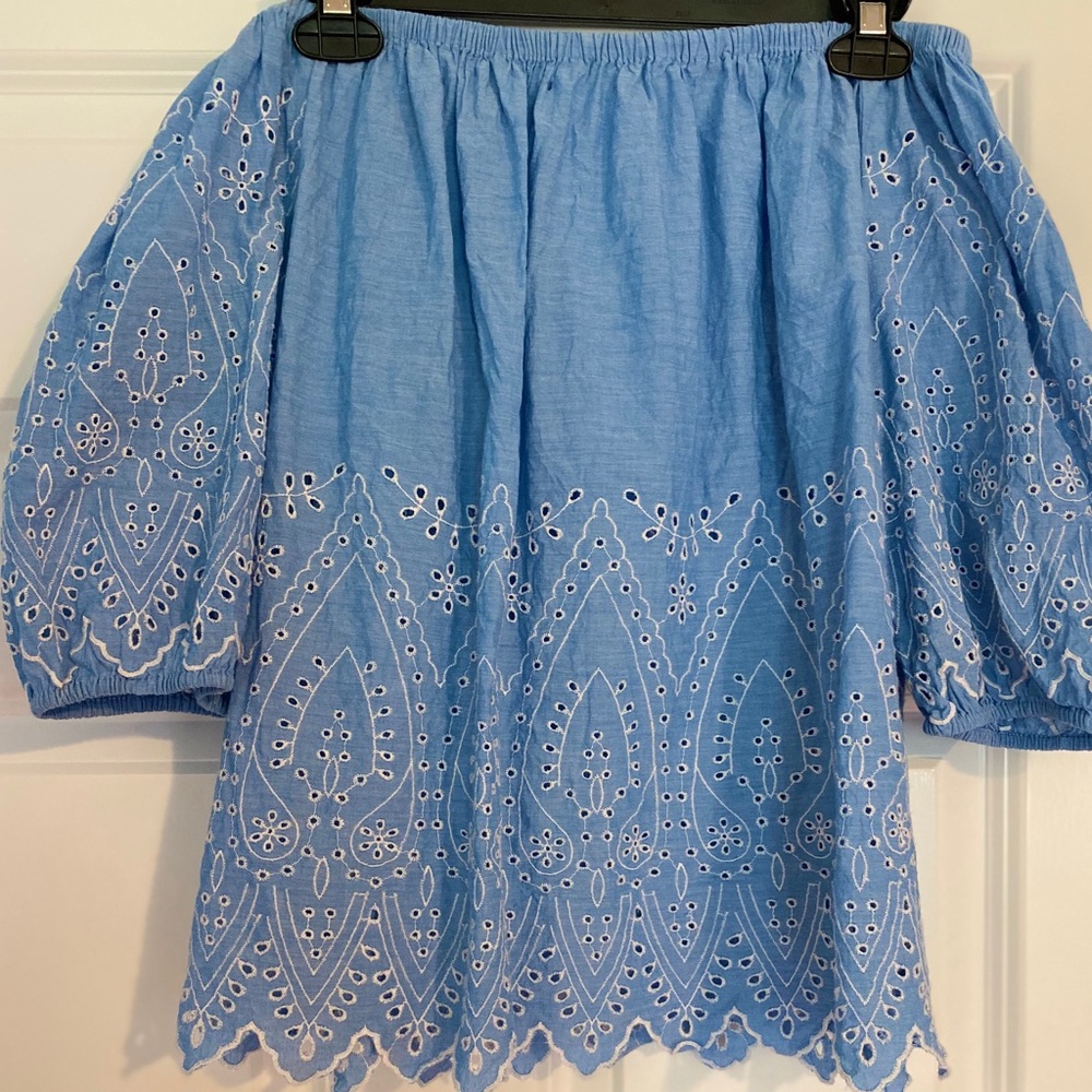 Off the shoulder blouse